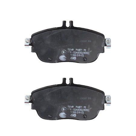 Pagid Brakes Disc Brake Pad, 355019721 355019721